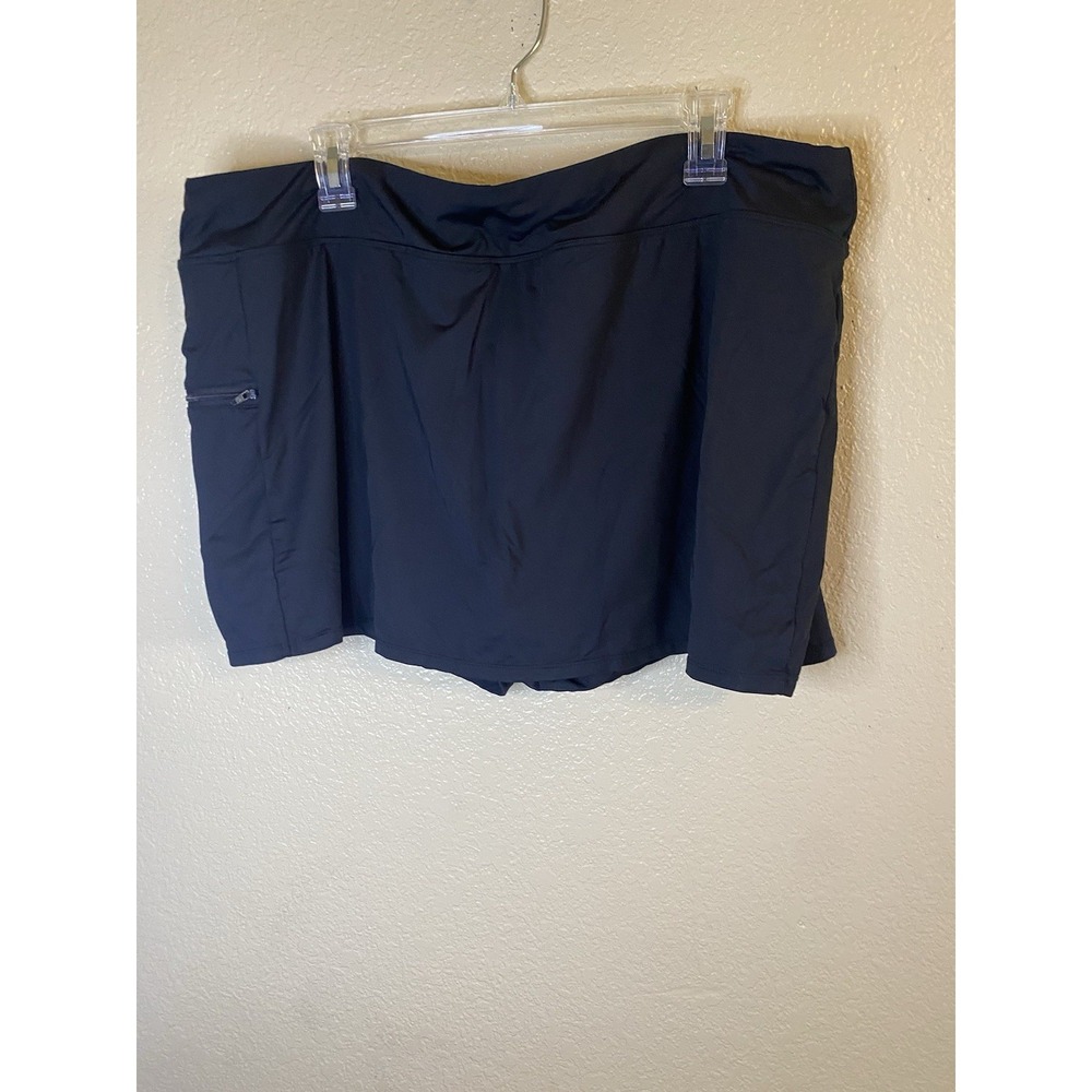 Run With It Skort Black Size 22W Tennis Pickleball‎ Athleisure